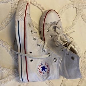White high top converse